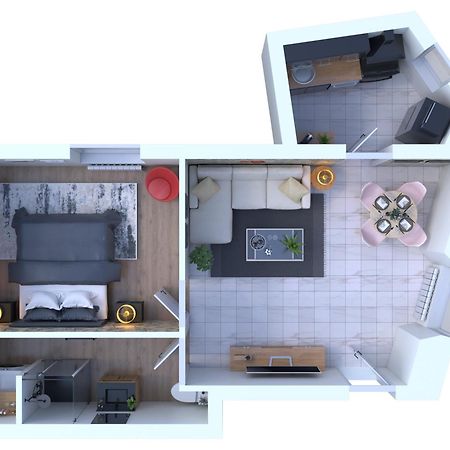 Gite Urbain - La Capsule - Parking エペルネー エクステリア 写真